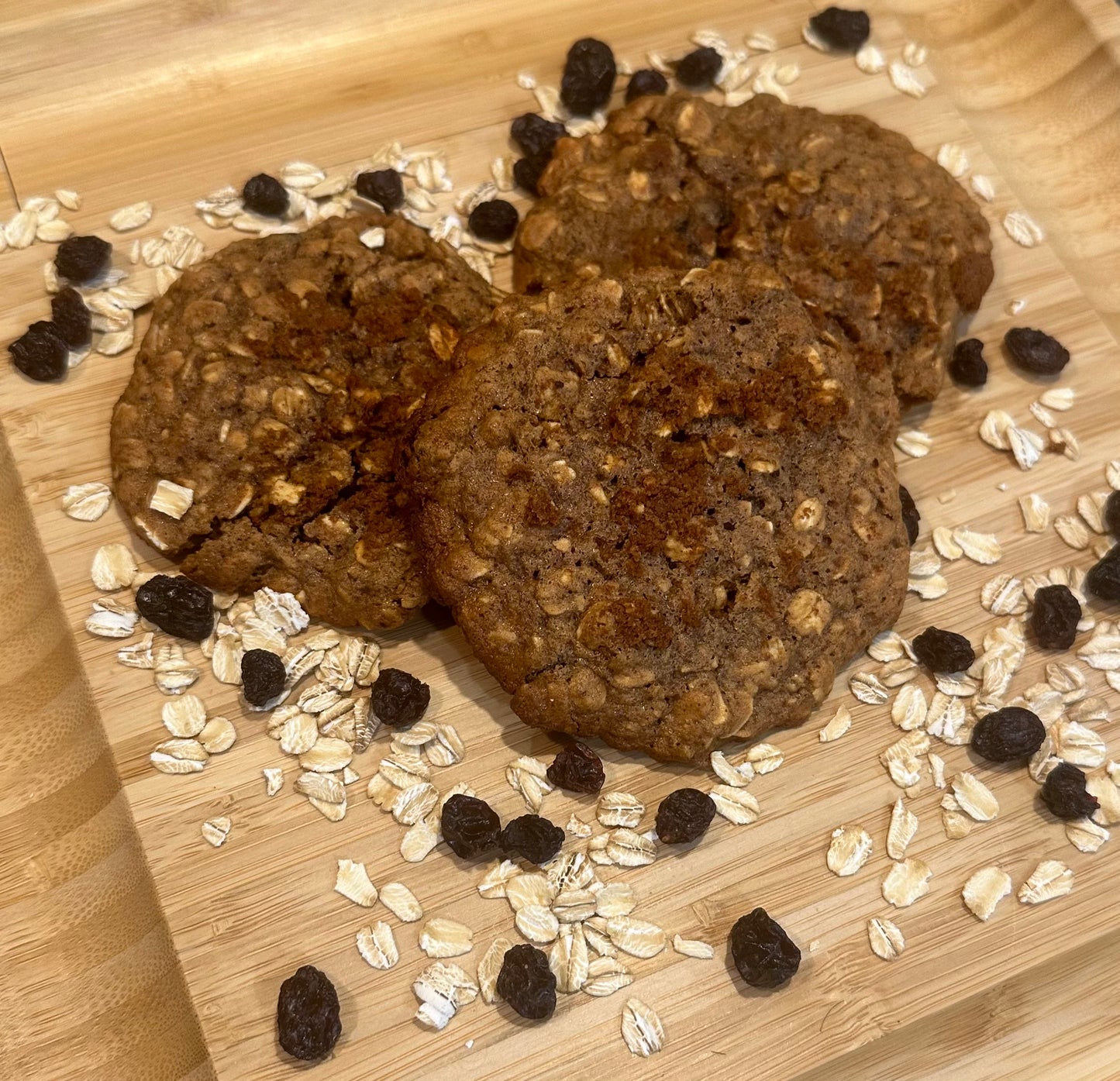 Oatmeal Raisin Protein Cookie