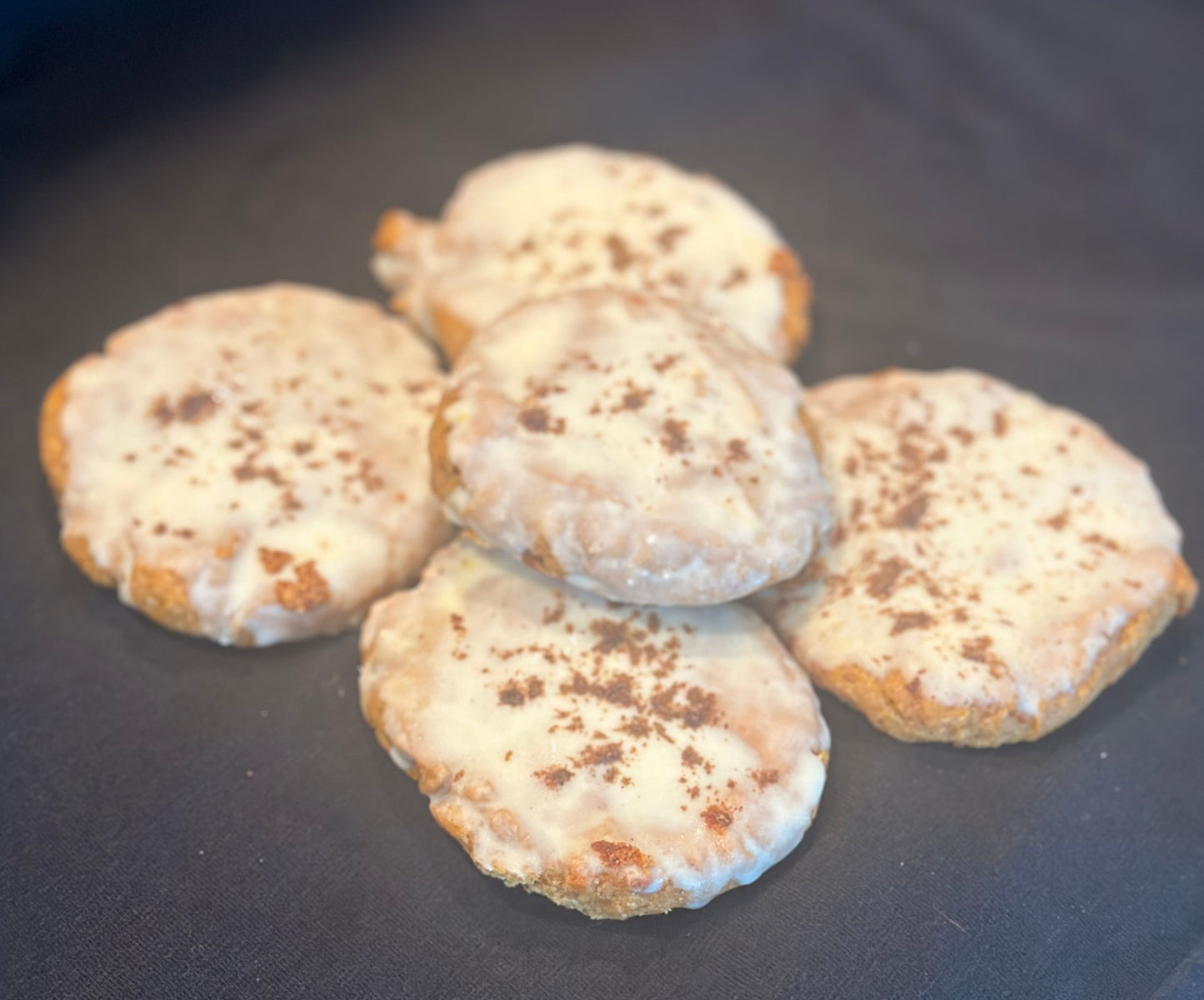 Frosted Pumpkin Spice Protein Cookie -- Now with Collagen!